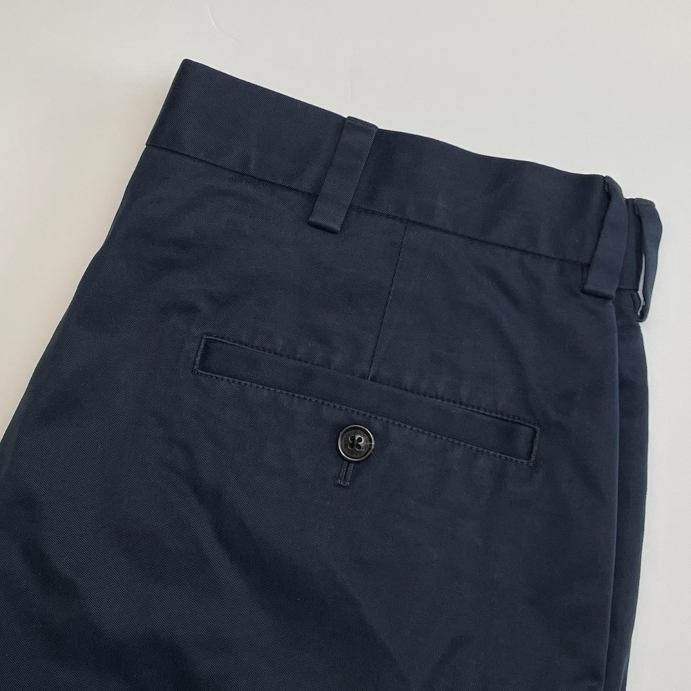 Brooks Brothers Shorts Mens 33 Navy 9" Lightweight Advantage Chino 100% Cotton